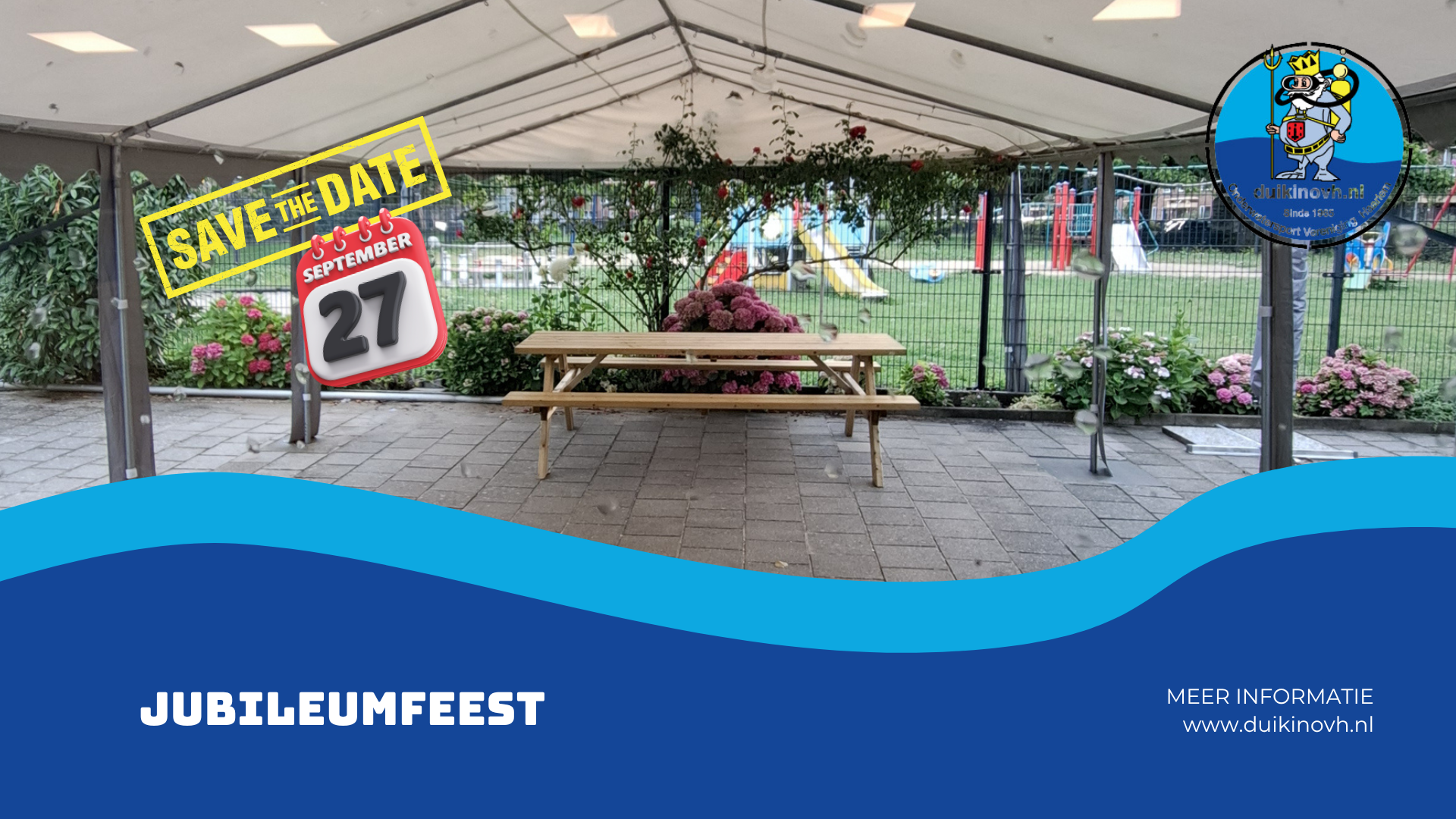 Jubileumfeest 27 september 2025